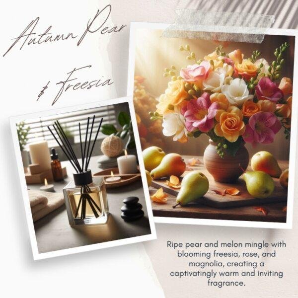 Autumn Pear & Freesia- Reed Diffuser