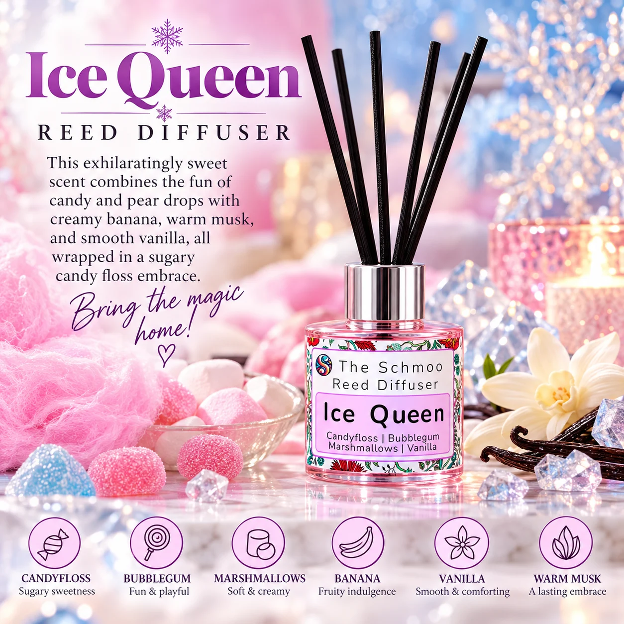 Ice Queen- Reed Diffuser