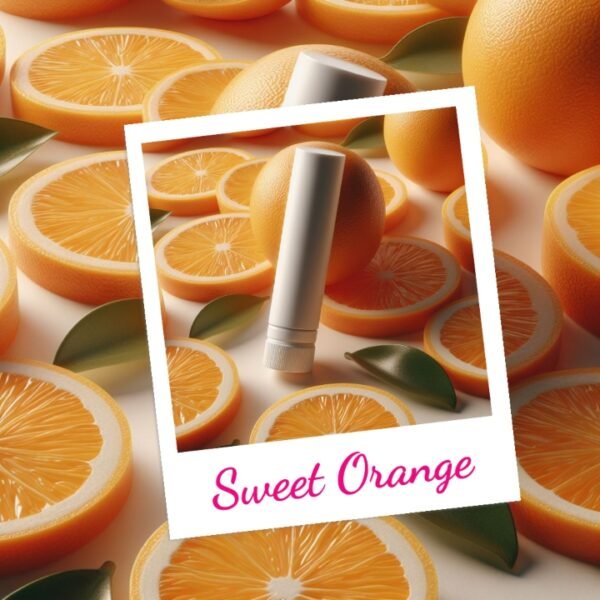 Sweet Orange- Lip Balm- Essential Oil