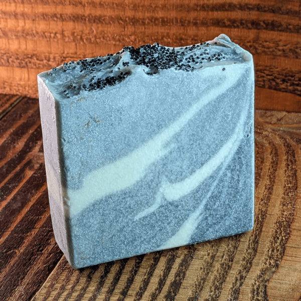 Lemon & Charcoal Sea Salt- Cold Process Soap - Image 2