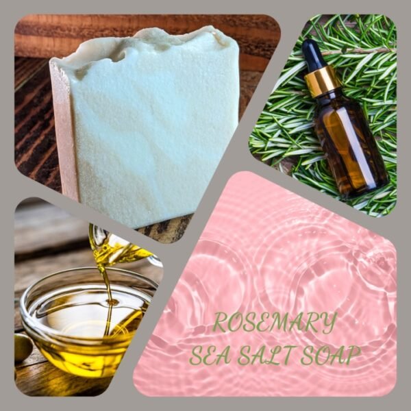 Rosemary Sea Salt Cold Process Soap