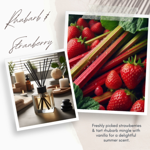 Rhubarb & Strawberry- Reed Diffuser