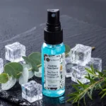 Tea tree Eukalyptus foot spray on ice