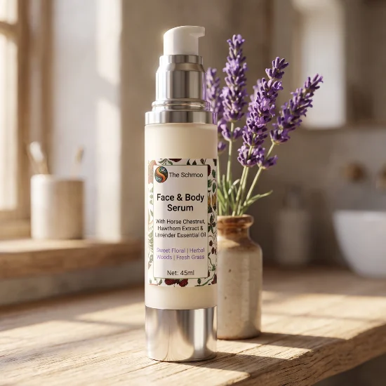serum lavender on wooden shelf4