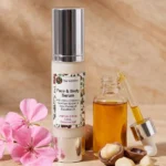 serum rose Geranium and oils in bottle