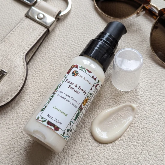serum unscented 30ml flatlay handbag