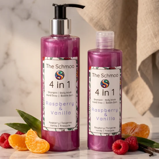 Black Raspberry & Vanilla 4-in-1 Liquid Soap