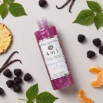 4 in 1 black raspberry Vanilla flatlay