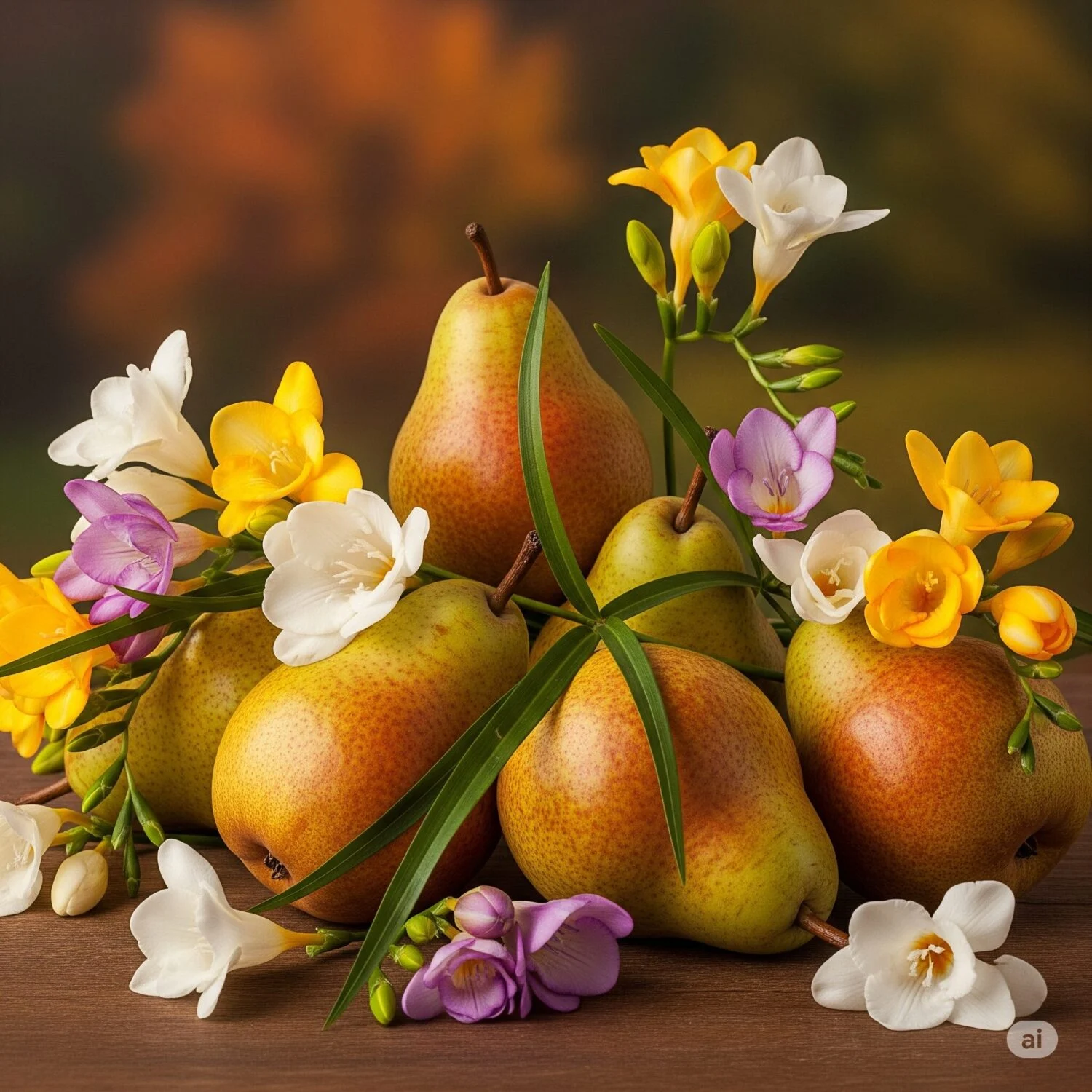 Autumn Pear & Freesia - Soap Bar 2 Autumn Pear & Freesia - Soap Bar - Image 2