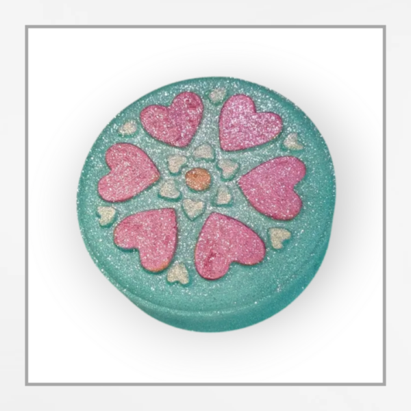 Bath Bomb - Heart Flower