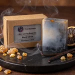 black citrus soap bar smoky effect black citrus soap bar smoky effect