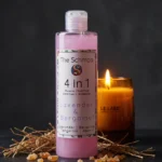 lavender and bergamot with candle (1) lavender and bergamot with candle 1
