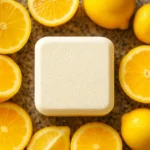 lemons encasing shower steamer Citrus Fresh Shower Steamer (Single Use)