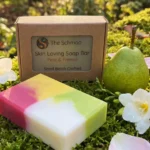 pear & Freesia moss scene (1) pear Freesia moss scene 1