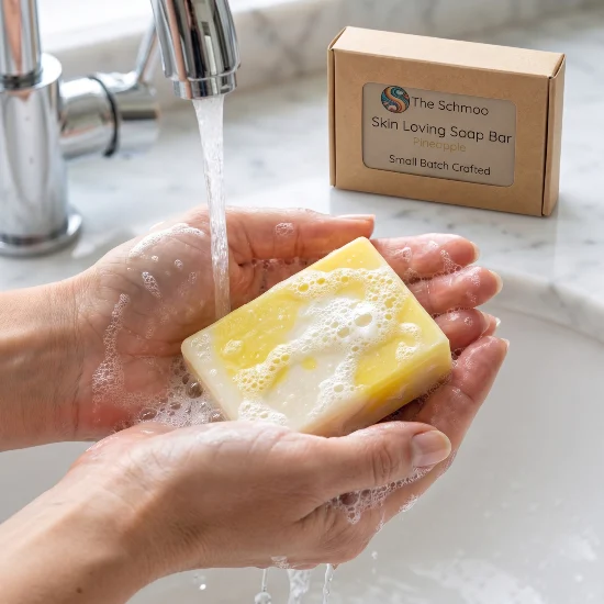 Pineapple | Glycerine Cleansing Bar 4 Pineapple | Glycerine Cleansing Bar - Image 4