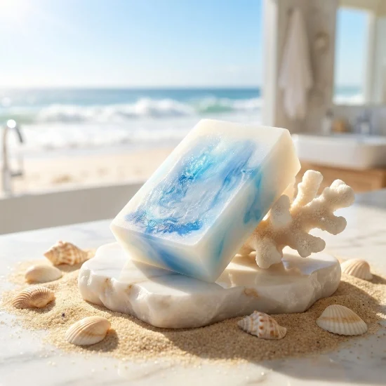 Sea Breeze | Glycerine Cleansing Bar 4 Sea Breeze | Glycerine Cleansing Bar - Image 4