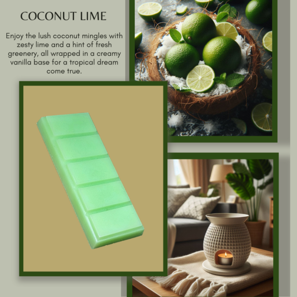 Coconut Lime- Wax Melt