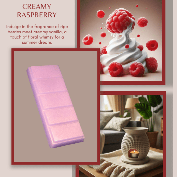 Creamy Raspberry- Wax Melt