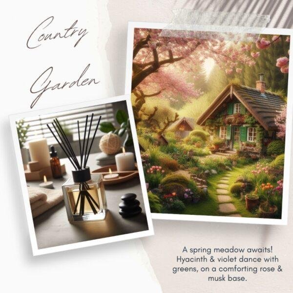 Country Garden- Reed Diffuser