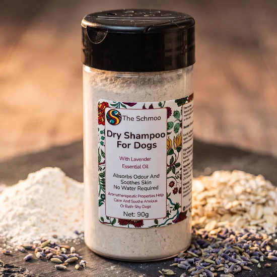 All-Natural Dry Shampoo For Dogs - Calming Lavender