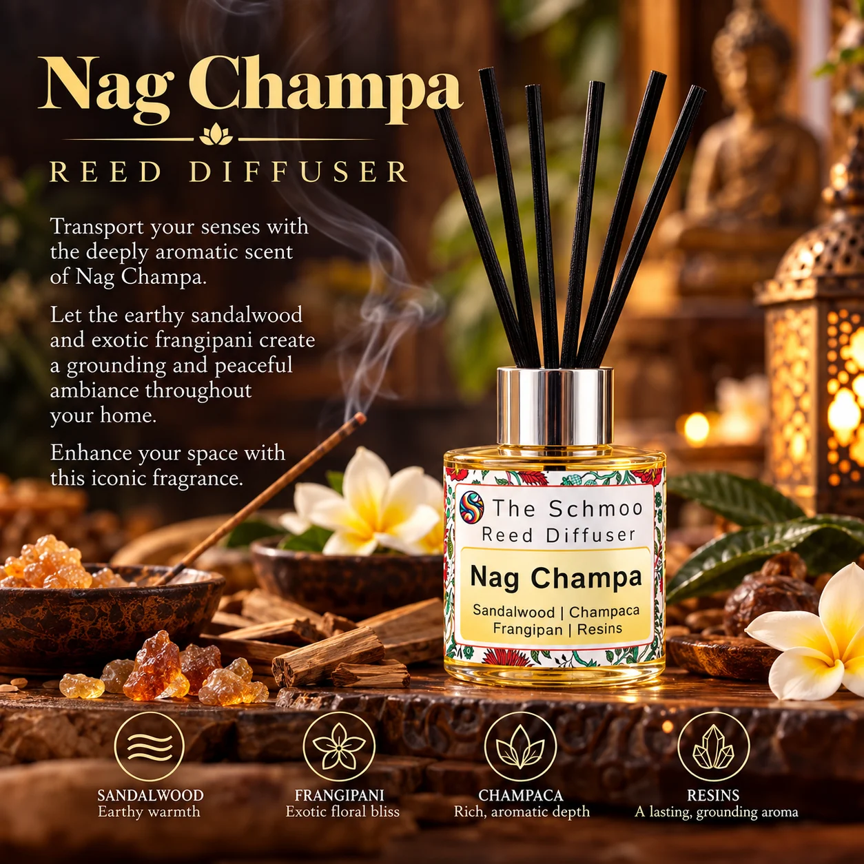 Nag Champa - Reed Diffuser
