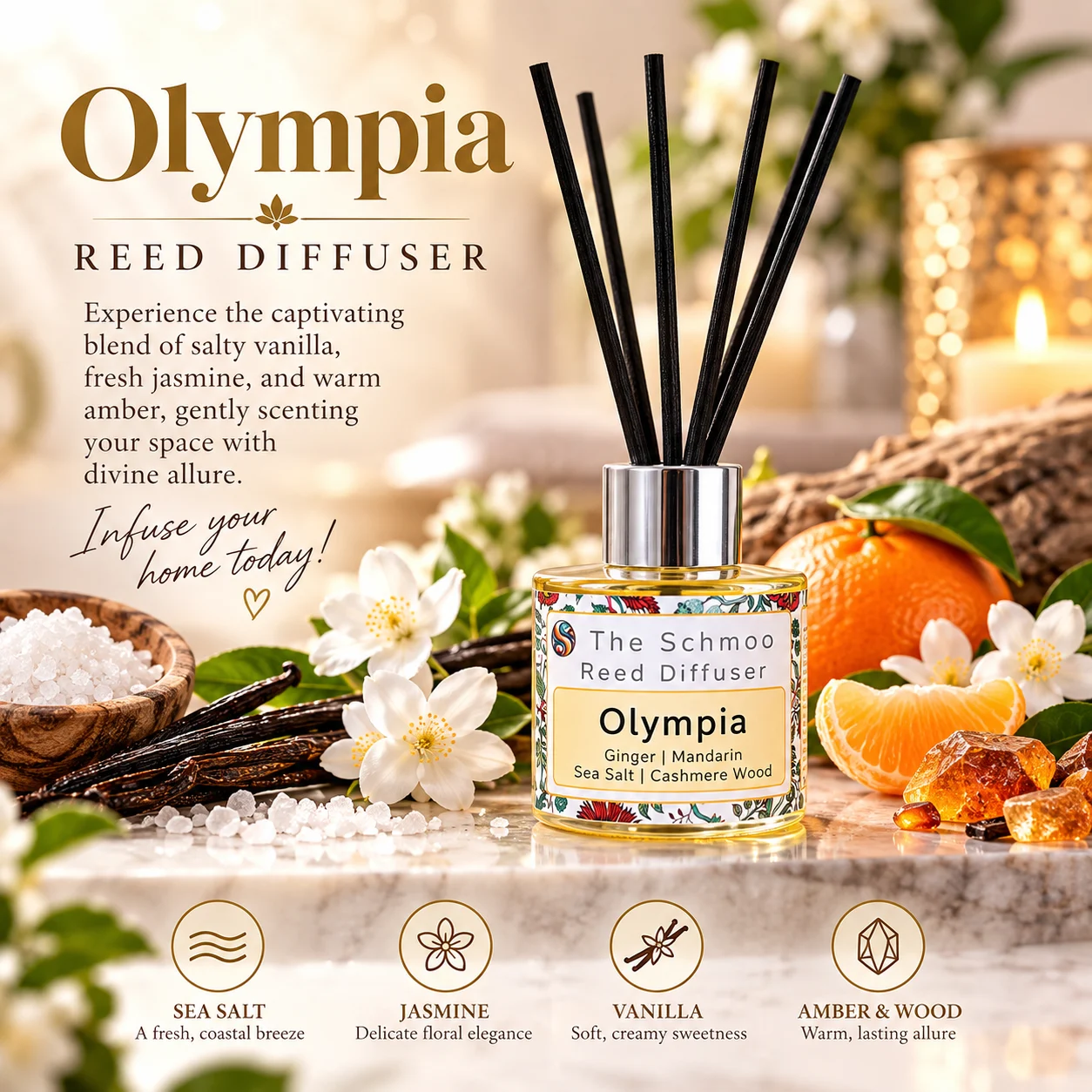 Olympia - Reed Diffuser