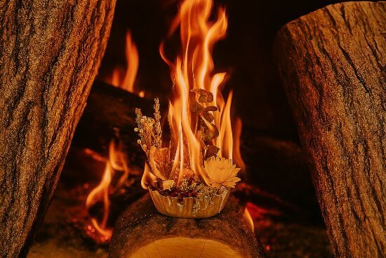 Frost Kissed Fire Starter | irresistible Clove, Orange & Cedar Scent 5 Frost Kissed Fire Starter | irresistible Clove, Orange & Cedar Scent - Image 5