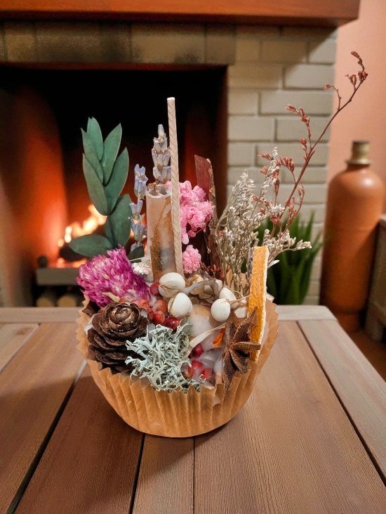 Frost Kissed Fire Starter | irresistible Clove, Orange & Cedar Scent 1 Frost Kissed Fire Starter