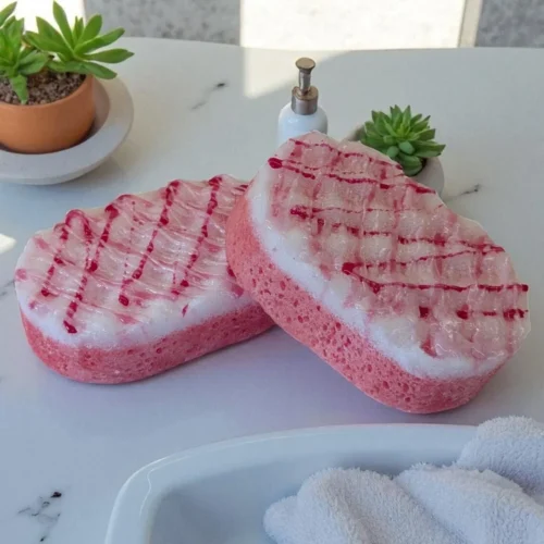 Pomegranate Noir Soap sponge