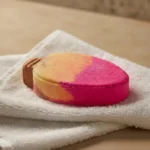 bulb bath bomb on towel Christmas Light Bath Bomb