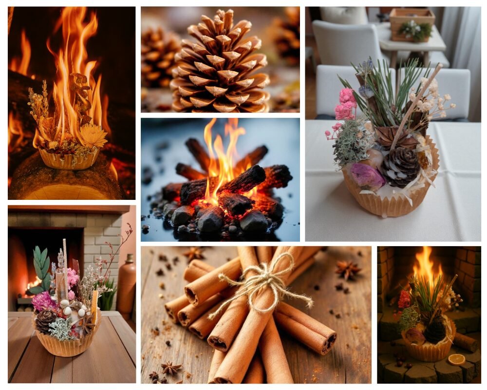 Let’s Be Real: Your Fireplace Deserves a Hero, and Schmoo Fire Starters Are It! 2 collage firestarters