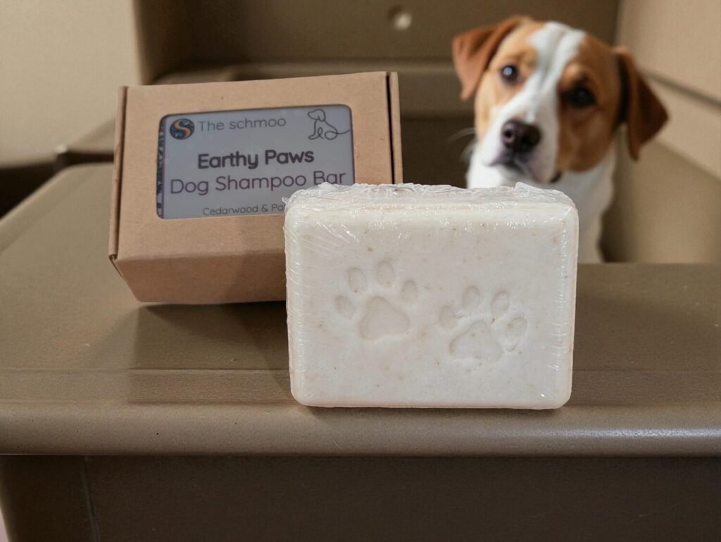 A Muddy Terrier’s Tale: My Schmoo Soap Bath Adventure! 2 Earthy Paws Dog Shampoo Bar