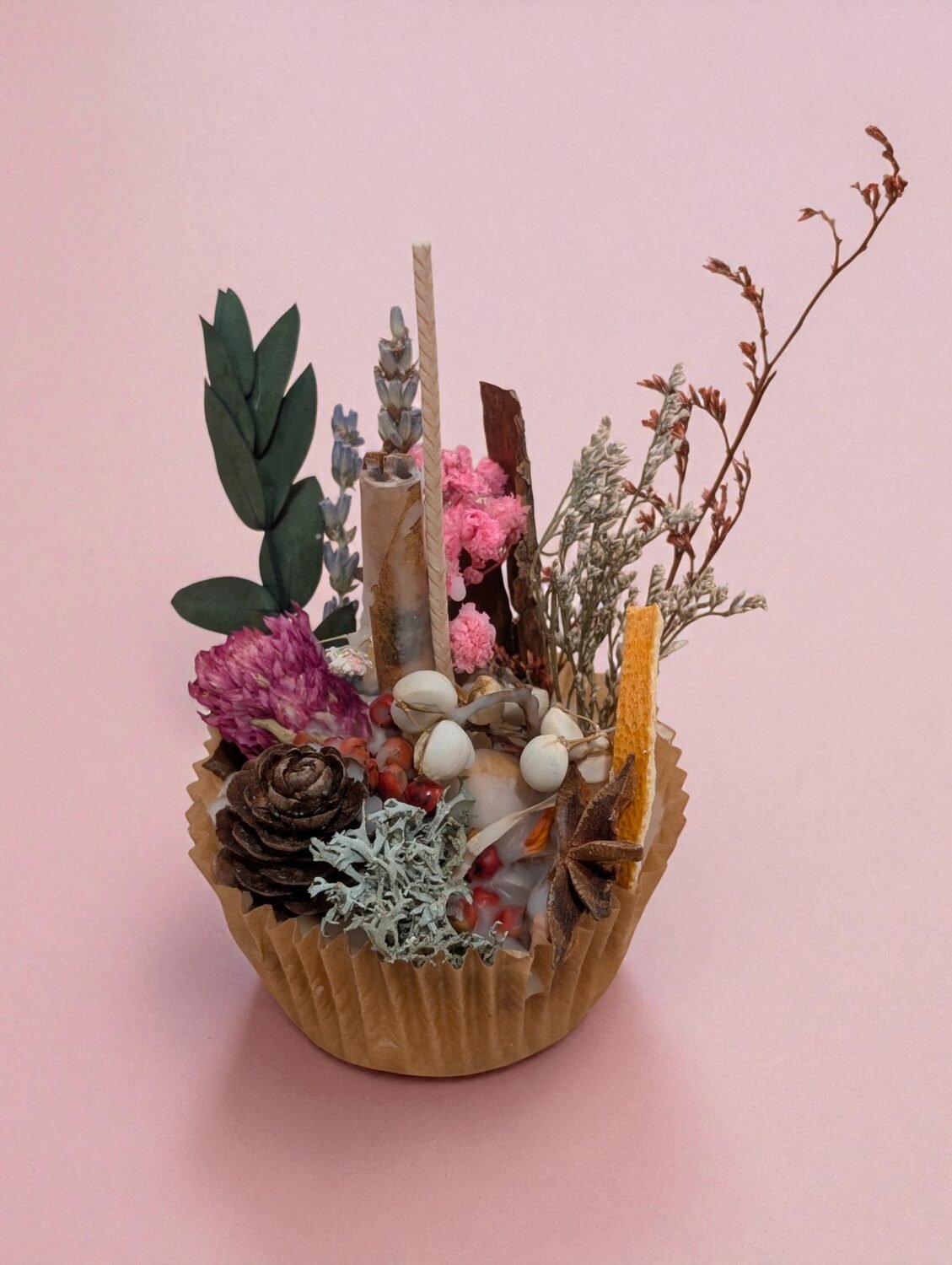 Frost Kissed Fire Starter | irresistible Clove, Orange & Cedar Scent 6 Frost Kissed Fire Starter