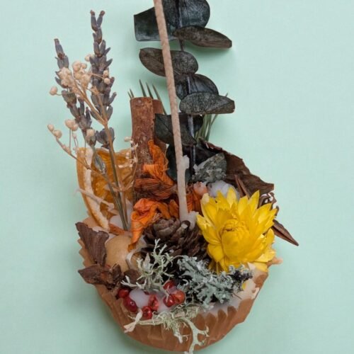 The Hearth’s Whisper Fire Starter | Clean Wild Lemongrass Scent