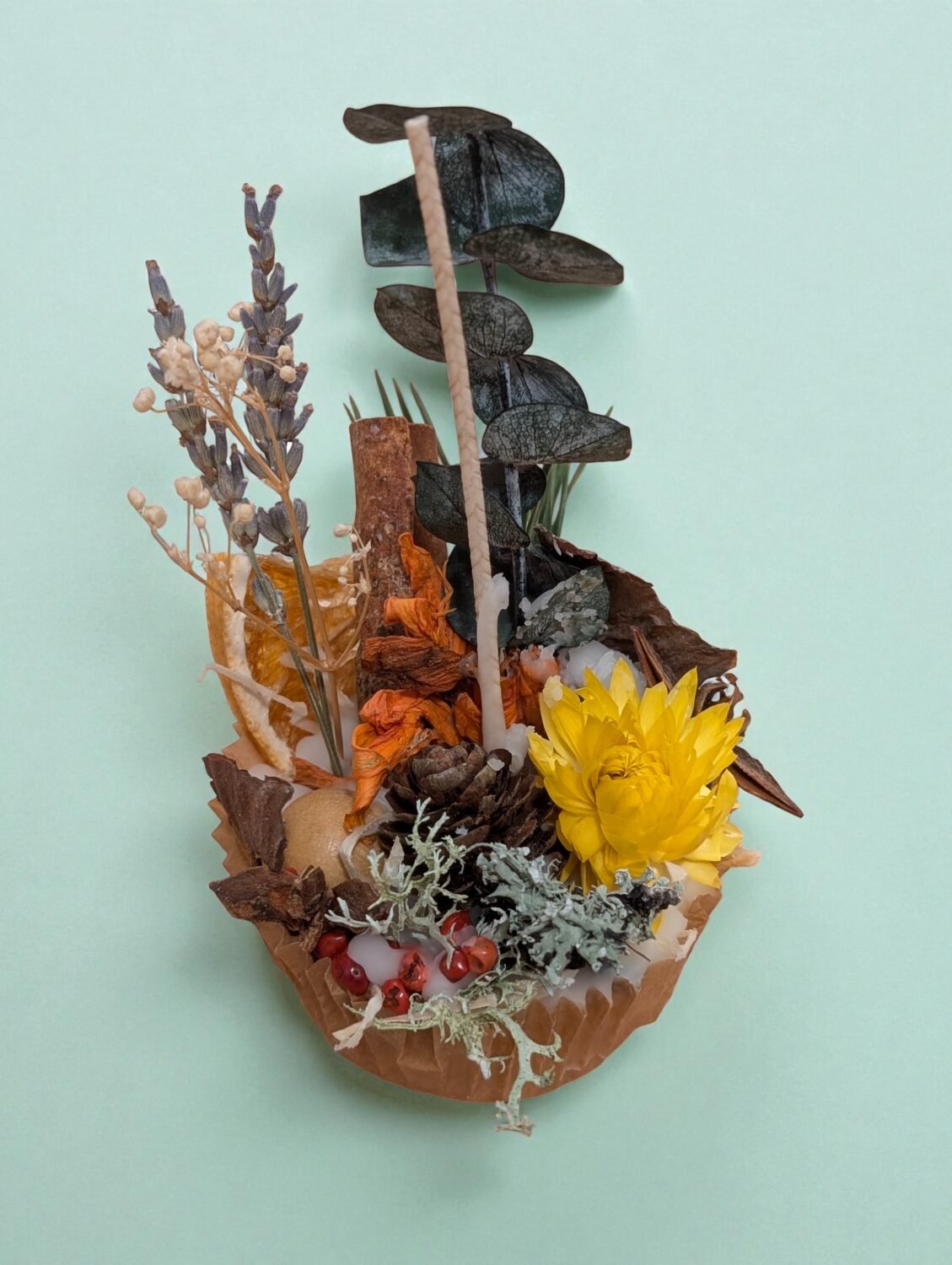 Frost Kissed Fire Starter | irresistible Clove, Orange & Cedar Scent 2 Frost Kissed Fire Starter