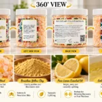 Brightening Lemon & Brazilian Yellow Clay Bath Salts 18 Brightening Lemon & Brazilian Yellow Clay Bath Salts - Thumbnail Image 9