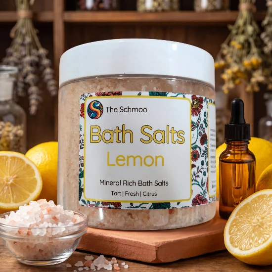 Brightening Lemon & Brazilian Yellow Clay Bath Salts