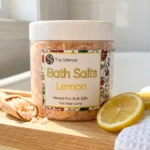 bath salts lemon over bath