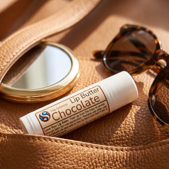 lip butter tube chocolate
